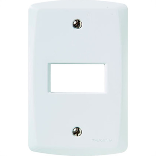 Espelho Placa Tramontina Lux 4X2 1Int Horz 105/204 Espelho Placa Tramontina Lux 4X2 1Int Horz 105/204