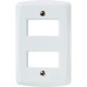 Espelho Placa Tramontina Lux 4X2 2Int Dist 105/206