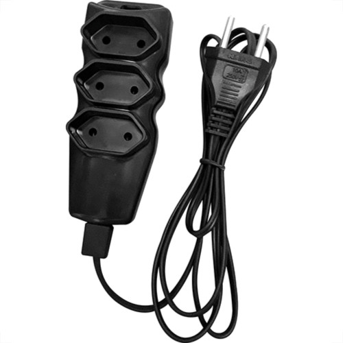 Extensao Megatron Pl 0,75 10Mt Preto Extensao Megatron Pl 0,75 10Mt Preto