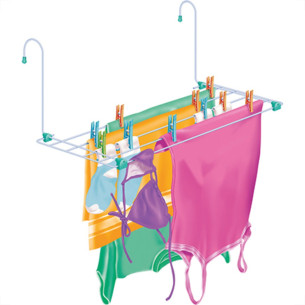 Varal Portatil Secalux 50X27 Quick Varal Portatil Secalux 50X27 Quick