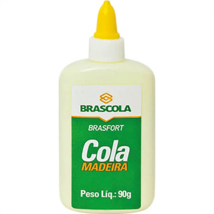 Cola Madeira Brascola 90Gr . / Kit C/ 12 Unidades