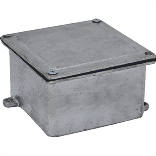Caixa Passagem Aluminio Natural 15X15X10 Acp Caixa Passagem Aluminio Natural 15X15X10 Acp