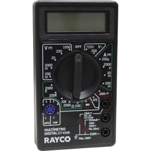 Multimetro Digital Rayco.