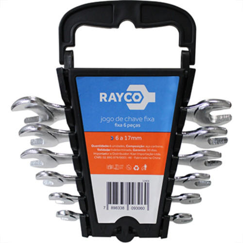 Jogo Chave Fixa Rayco 6 17 06Pc Jogo Chave Fixa Rayco 6 17 06Pc