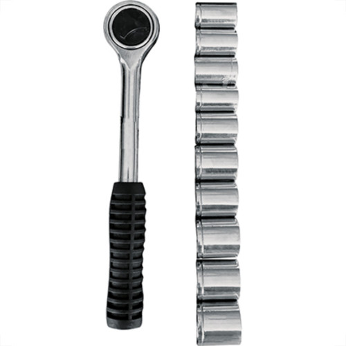 Jogo Soquete Rayco C/Catrac 3/8 11Pc Jogo Soquete Rayco C/Catrac 3/8 11Pc