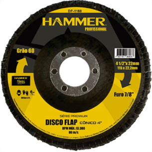 Disco Flap Hammer 4.1/2 X 60