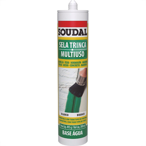 Selatrincas Soudal Branco Tubo 495Gr Selatrincas Soudal Branco Tubo 495Gr