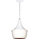 Pendente Alum P/1Lampada Mini New York Branco