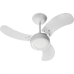 Vent.Teto 3Pas New Led 220V Branco Delta