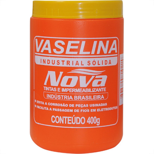 Vaselina. Industrial Solida Nova Pote 400Gr Vaselina. Industrial Solida Nova Pote 400Gr