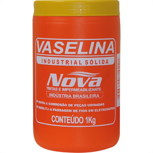 Vaselina. Industrial Solida Nova Pote 1Kg Vaselina. Industrial Solida Nova Pote 1Kg