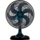 Ventilador De Mesa 50Cm Preto/Azul 127V Turbo Vent Ventilador De Mesa 50Cm Preto/Azul 127V Turbo Vent