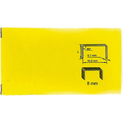 Grampo P/Grampeador Eda 08Mm C/1000 Grampo P/Grampeador Eda 08Mm C/1000
