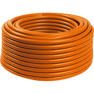 Mangueira Famastil Malha trançada 1/2 X 2 300M Laranja