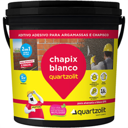 Chapix Blanco Quartzolit Galao 3,6 Litros