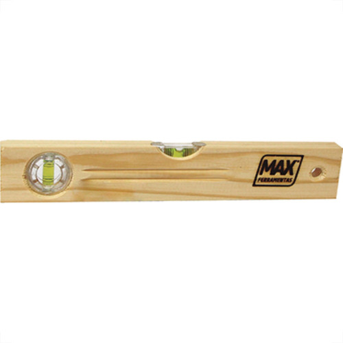 Nivel Madeira Max 25Cm/10'' - Kit C/6 Unidades Nivel Madeira Max 25Cm/10'' - Kit C/6 Unidades