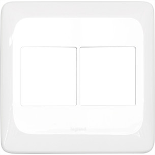 Espelho Placa Pial Pop C/Suporte 4X4 4Int Lgp44 Branco