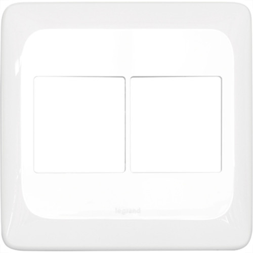 Espelho Placa Pial Pop C/Suporte 4X4 4Int Lgp44 Branco