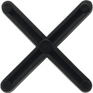 Espacador Piso Moldimplas 4,0Mm Preto C/100