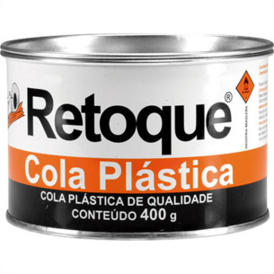 Massa Plastica 400Gr Retoque Cinza . / Kit C/ 12 Unidades