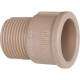 Adaptador Curto Plastilit E 1.1/2 Marrom - Kit C/25 Unidades Adaptador Curto Plastilit E 1.1/2 Marrom - Kit C/25 Unidades