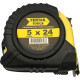 Trena 5Mt Emborrachado 24Mm Amarelo Fertak Trena 5Mt Emborrachado 24Mm Amarelo Fertak