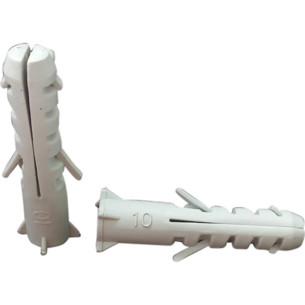 Bucha de Fixacao Ecolider 10 Branco C/500