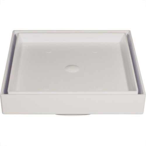 Ralo Invisivel 10 X 10 Branco Estrela Ralo Invisivel 10 X 10 Branco Estrela