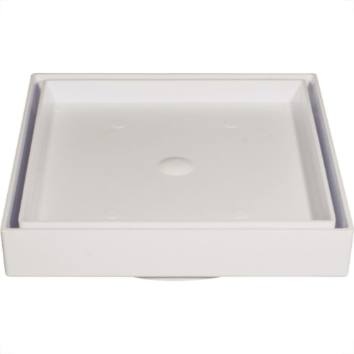 Ralo Invisivel 15 X 15 Branco Estrela Ralo Invisivel 15 X 15 Branco Estrela