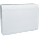 Centrinho Steck Pvc 12 Disjuntor Din Sobrepor Branco