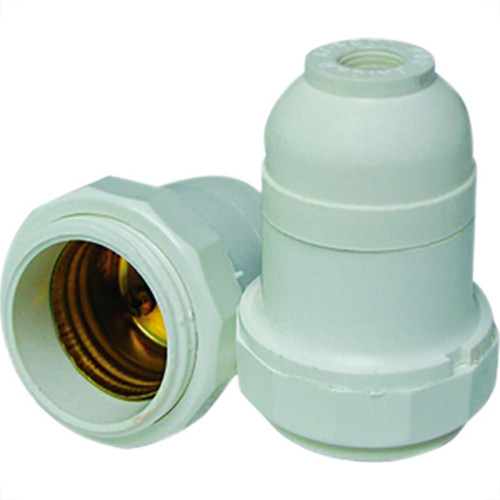 Soquete P/Abat-Jour Radial Branco 1201005 Soquete P/Abat-Jour Radial Branco 1201005
