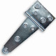 Dobradica Leme Zincada Loth 06 23406 - Kit C/12 Unidades Dobradica Leme Zincada Loth 06 23406 - Kit C/12 Unidades