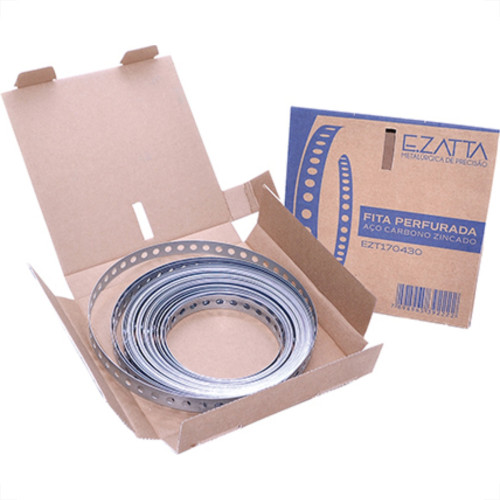 Fita Perfurada 17Mm Caixa C/30Mt Ezt Fita Perfurada 17Mm Caixa C/30Mt Ezt