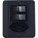 Sist X Radial Preto 2S+1T 10A C/Caixa 1905117 Sist X Radial Preto 2S+1T 10A C/Caixa 1905117