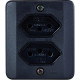 Sistema X Radial Preto 2Tom 10A C/Caixa 1905115 Sistema X Radial Preto 2Tom 10A C/Caixa 1905115