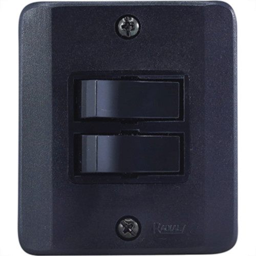 Sistema X Radial Preto 2Int Simp C/Caixa 1905003 Sistema X Radial Preto 2Int Simp C/Caixa 1905003