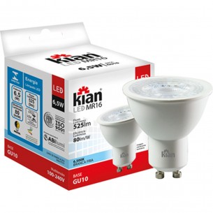 Lamp Dicr 6,5W Led 6500K Kian Gu10