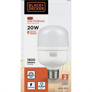 Lamp Led Globo 20W E27 6500K Bivolt B_D