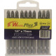 Jogo Ponteira Waves Phil 1/4X75Mm 10P Jogo Ponteira Waves Phil 1/4X75Mm 10P