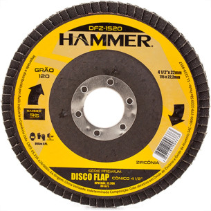 Disco Flap Hammer 4.1/2 X120 Zirconia