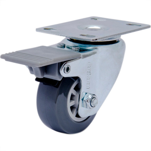 Rodizio Placa Gir.Cinza 50Mm/2 C/F.Colson Rodizio Placa Gir.Cinza 50Mm/2 C/F.Colson