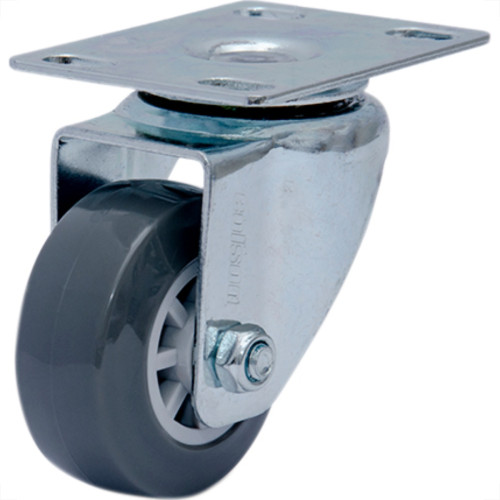 Rodizio Placa Gir.Cinza 50Mm/2 S/F.Colson Rodizio Placa Gir.Cinza 50Mm/2 S/F.Colson
