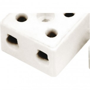 Conector Sindal Porcelana 10Mm Bifas 3602 . / Kit C/ 12 Unidades