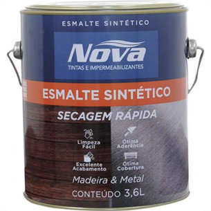 Tinta Esmalte. Galao 3,6 Litros Sintetico Nova Branco Tinta Esmalte. Galao 3,6 Litros Sintetico Nova Branco