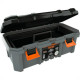Caixa P/Ferramenta Metasul 18,3 23X44Cm Cinza/Preto Caixa P/Ferramenta Metasul 18,3 23X44Cm Cinza/Preto