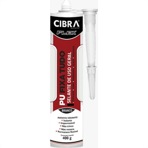 Cola Fixa Tudo Cibra 400G Branco Cola Fixa Tudo Cibra 400G Branco