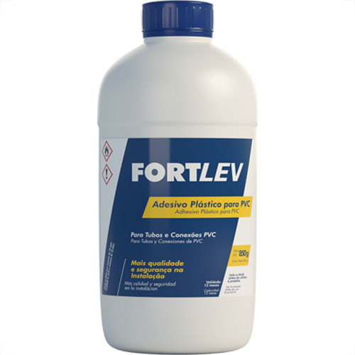 Cola Pvc Fortlev Frasco 850G Cola Pvc Fortlev Frasco 850G