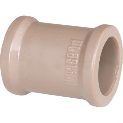 Luva PVC Liso Liso Marrom 2.1/2 Plastilit Luva PVC Liso Liso Marrom 2.1/2 Plastilit