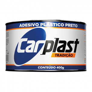 Massa Plastica 400Gr Carplast Preta . / Kit C/ 12 Unidades