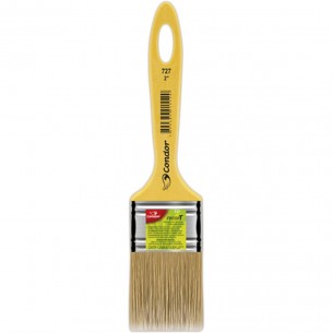 Trincha Pincel Condor 727 Recort E 2 Amarelo - Kit C/12 Unidades